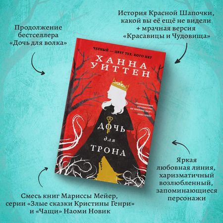Фотография книги "Ханна Уиттен: Диколесье (комплект из двух книг: Дочь для волка+Дочь для трона)"