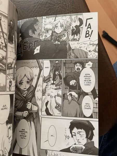 Фотография книги "Хасэкура: Волчица и пряности. Том 3"