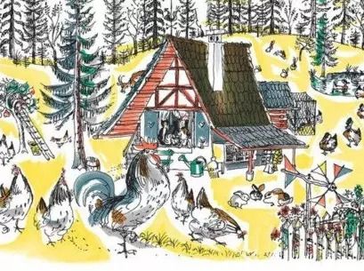 Фотография книги "Хелен Фишер: Домик бабушки Лизетты. Веселая история с картинками"