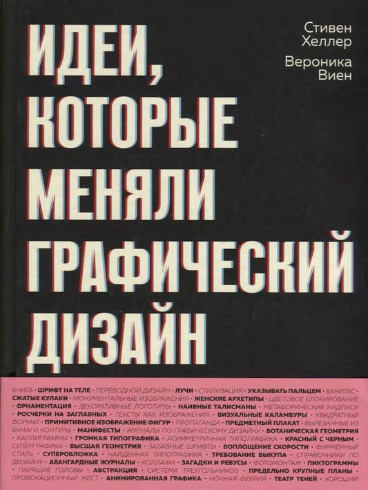 Обложка книги "Хеллер, Виен: Идеи, которые меняли графический дизайн"