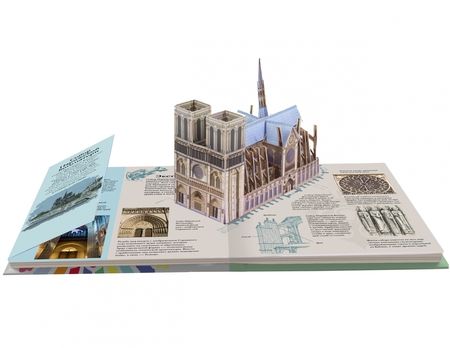 Фотография книги "Хокок, Джуитт: Собор Парижской Богоматери в 3D. История и основные события от Средневековья до наших дней"
