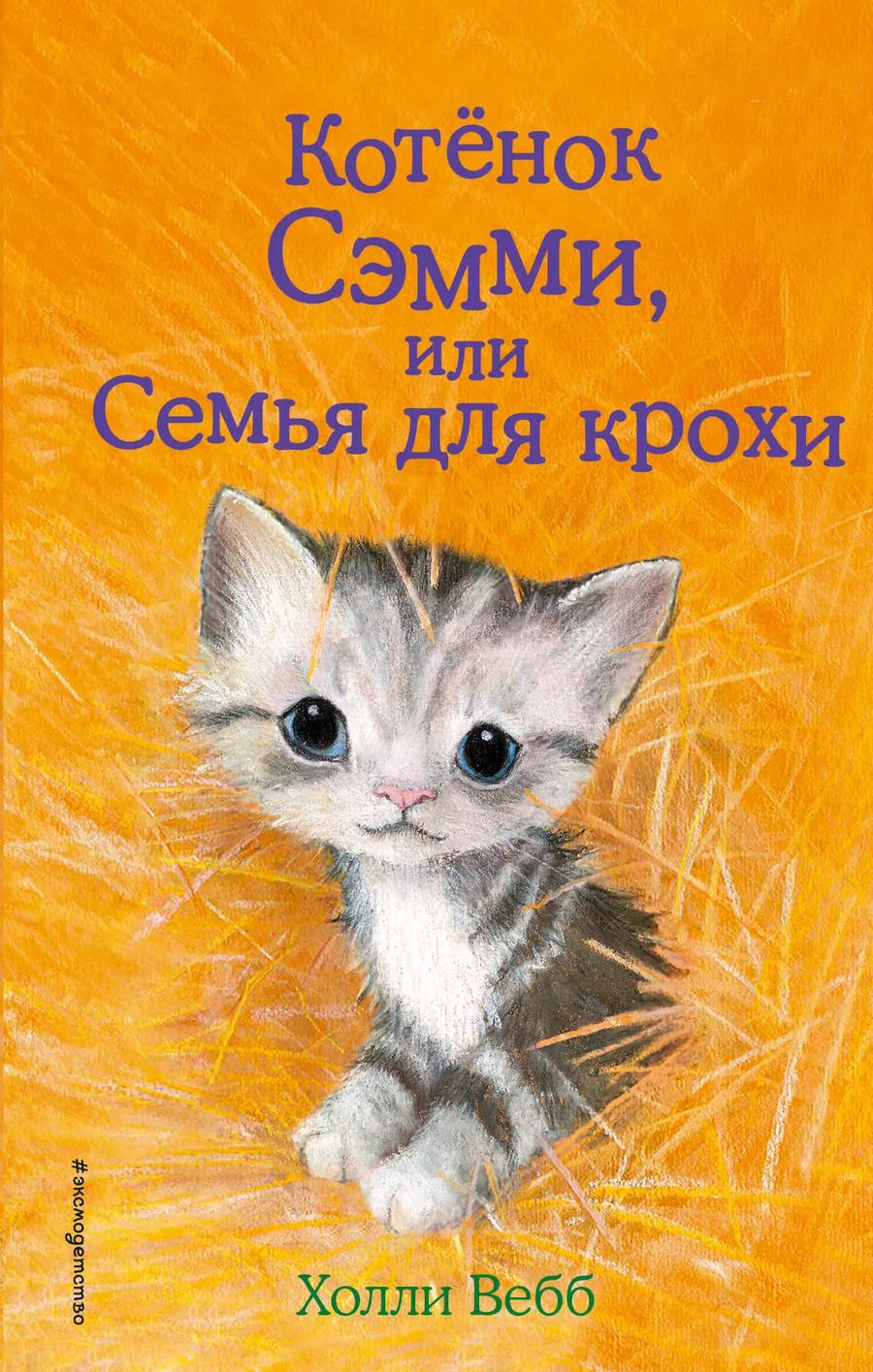 Обложка книги "Холли Вебб: Котенок Сэмми,или Семья для крохи : повесть"