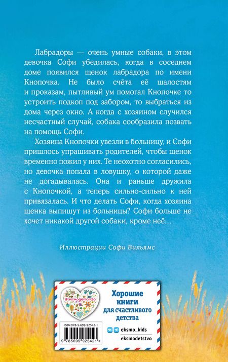 Фотография книги "Холли Вебб: Щенок Кнопочка, или Умная малышка : повесть"