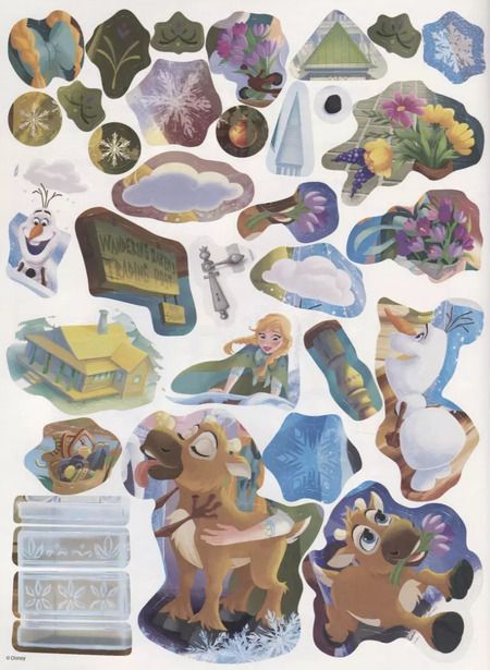 Фотография книги "Холодное сердце. Всегда вместе! Книга для чтения (с наклейками)"