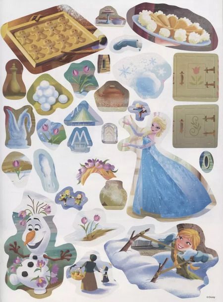 Фотография книги "Холодное сердце. Всегда вместе! Книга для чтения (с наклейками)"