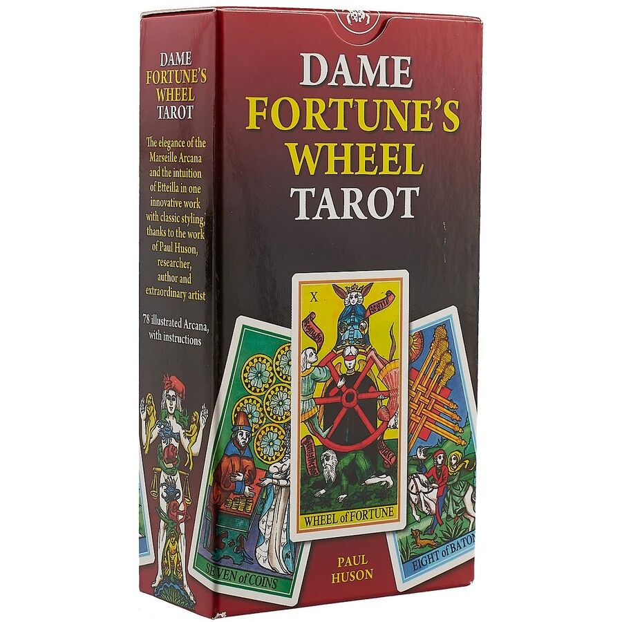 Обложка книги "Хьюсон: Таро «Dame Fortune`s Wheel»"