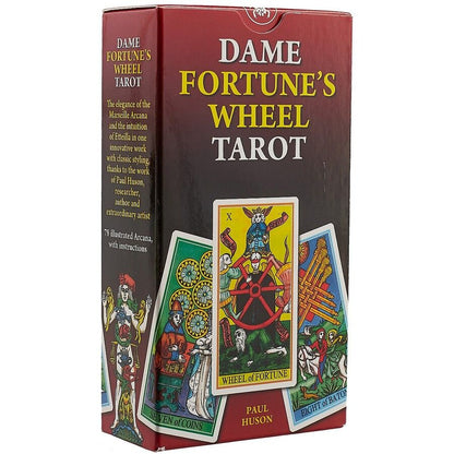 Обложка книги "Хьюсон: Таро «Dame Fortune`s Wheel»"