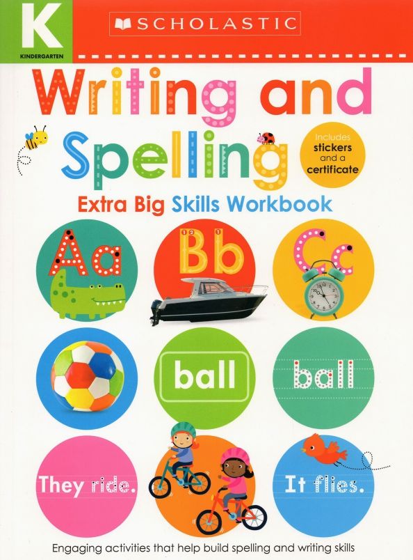 Обложка книги "Kindergarten Extra Big Skills Workbook. Writing and Spelling"