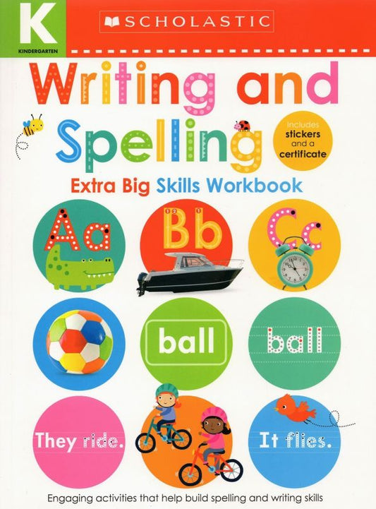 Обложка книги "Kindergarten Extra Big Skills Workbook. Writing and Spelling"