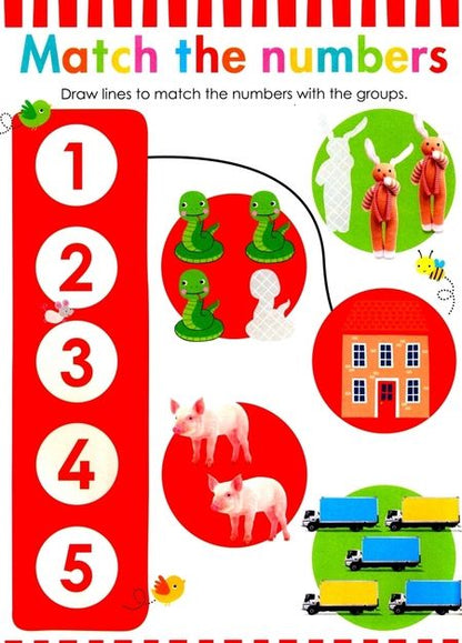 Фотография книги "Kindergarten Skills Workbook. Counting to 100"