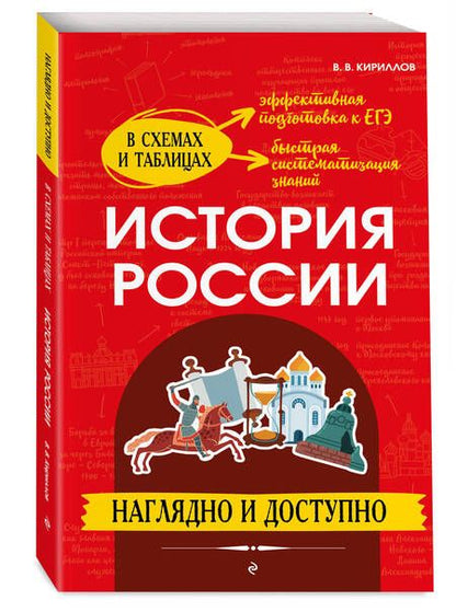 Фотография книги "Кириллов: История России. Наглядно и доступно"