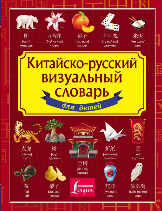 Обложка книги "Китайско-русский визуальный словарь для детей"