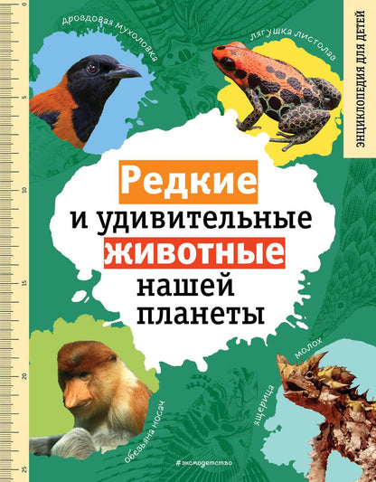 Обложка книги "Климов: Редкие и удивительные животные нашей планеты"