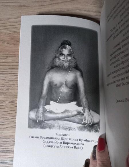 Фотография книги "Книга о великом сиддха-йогине Свами Брахмананда Шри Шива Прабхакара"