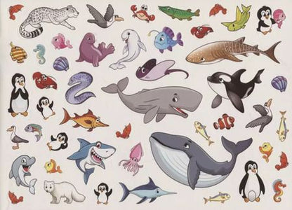 Фотография книги "Книжка 250 наклеек «Веселые зверята»"