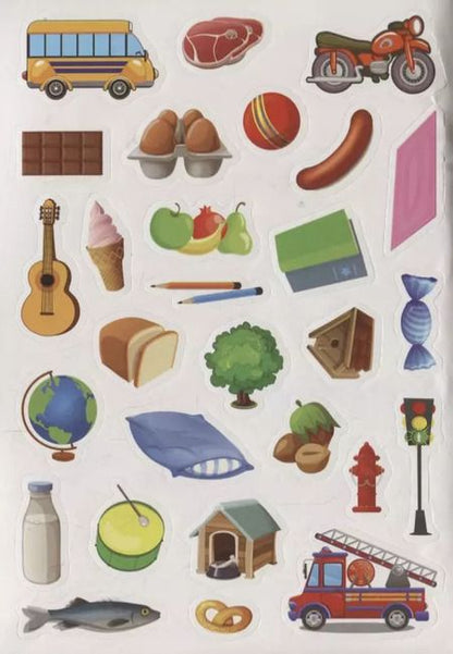 Фотография книги "Книжка с наклейками "Изучаем английский язык""