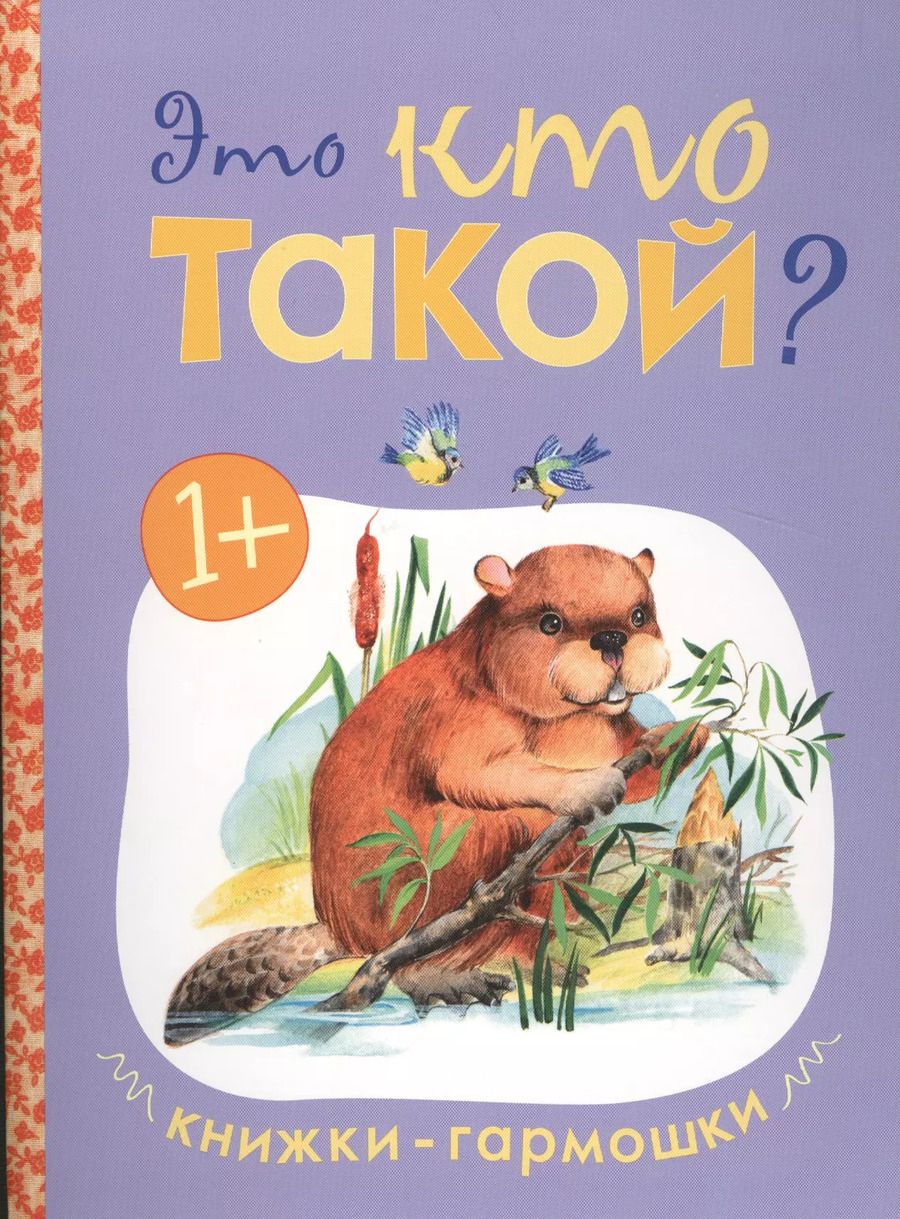 Обложка книги "Книжки-гармошки. Это кто такой?"