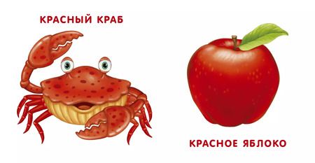 Фотография книги "Книжки - картонки. Мои первые цвета"