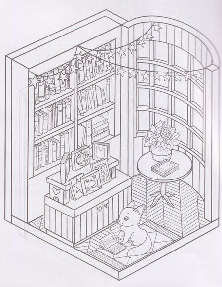 Фотография книги "Книжные магазины: книжка-раскраска"