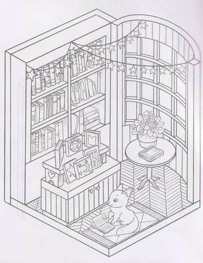 Фотография книги "Книжные магазины: книжка-раскраска"