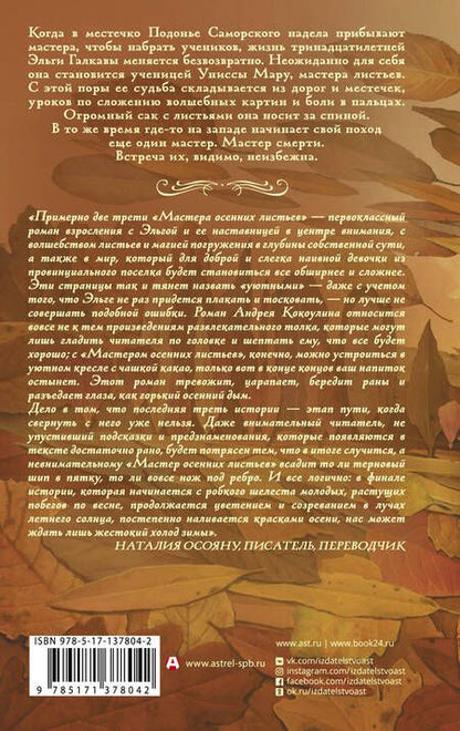 Фотография книги "Кокоулин: Мастер осенних листьев"