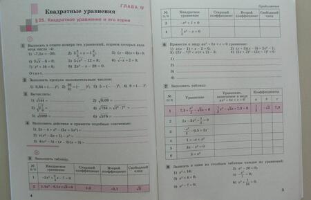 Фотография книги "Колягин, Ткачева, Шабунин: Алгебра. 8 класс. Рабочая тетрадь. В 2-х частях. ФГОС"