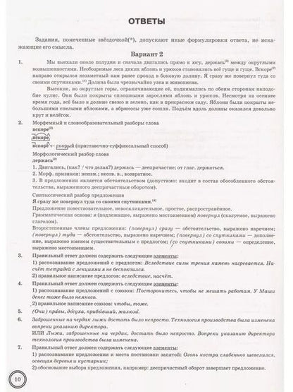 Фотография книги "Комиссарова, Кузнецов: ВПР Русский язык. 7 класс. Типовые задания. 10 вариантов заданий. ФГОС"