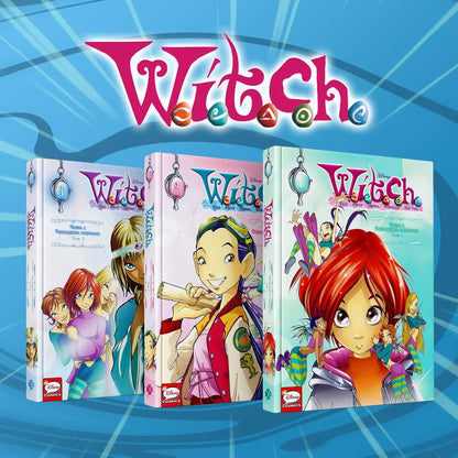 Обложка книги "Комплект из 3-х книг: W.I.T.C.H. Двенадцать порталов"