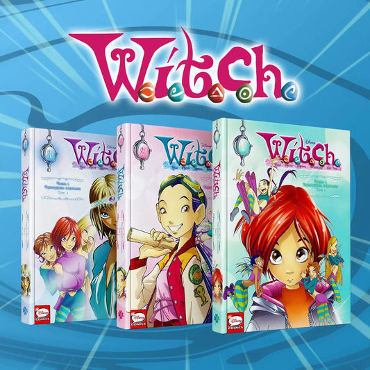Обложка книги "Комплект из 3-х книг: W.I.T.C.H. Двенадцать порталов"