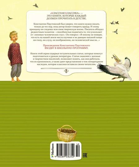 Фотография книги "Константин Паустовский: Корзина с еловыми шишками"