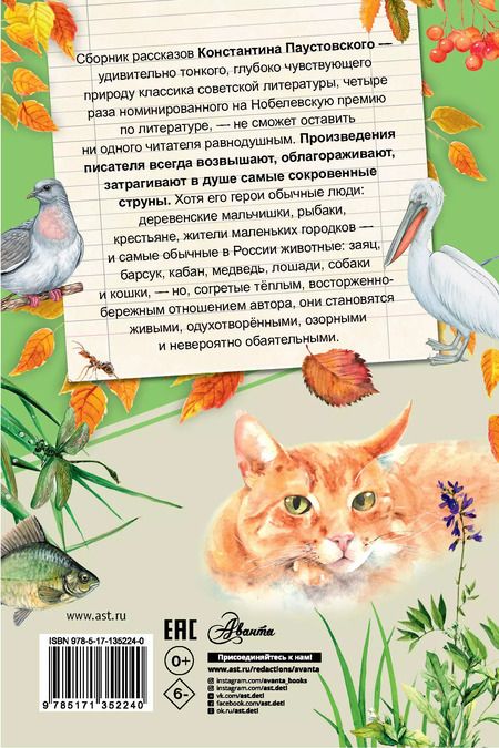 Фотография книги "Константин Паустовский: Заячьи лапы"