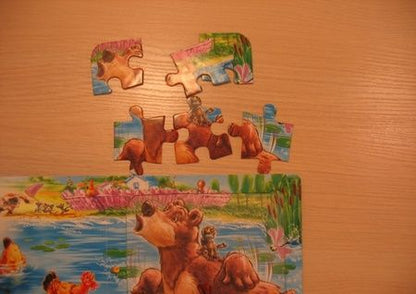 Фотография книги "Корней Чуковский: Путаница. Стихи с пазлами"