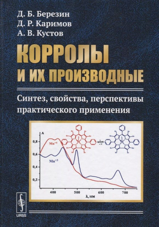 Обложка книги "Корролы и их производные: Синтез, свойства, перспективы практического применения"