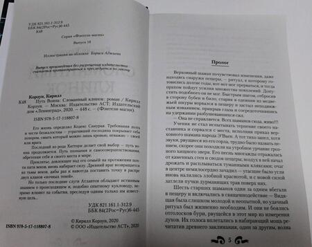 Фотография книги "Корзун: Сломанный клинок"