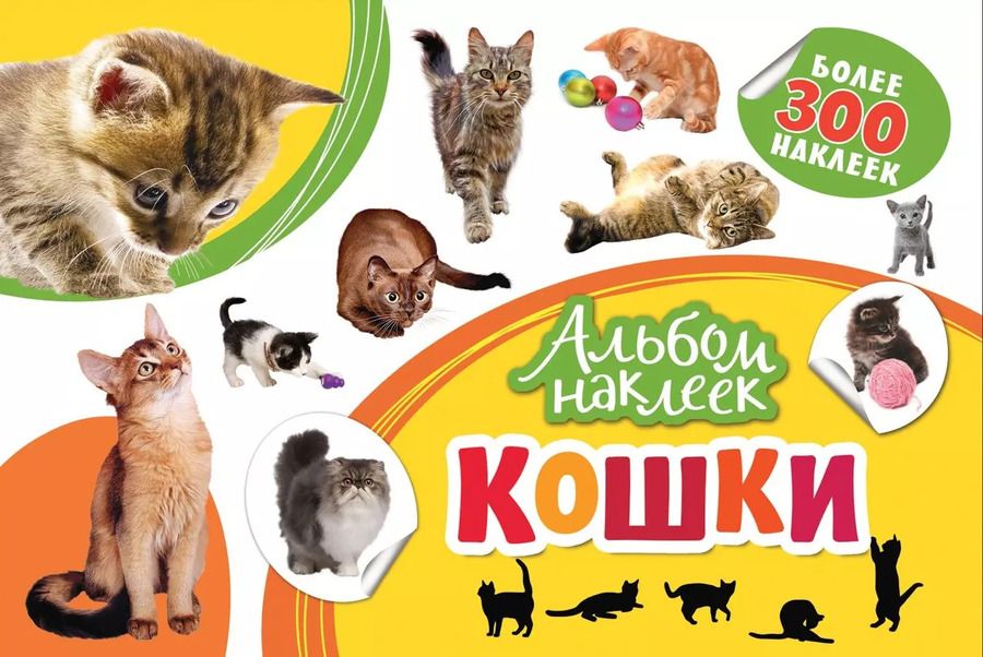 Обложка книги "Кошки"