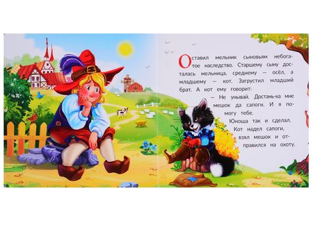 Фотография книги "Кот в сапогах. Книжка-картонка"