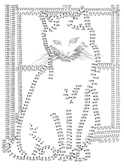 Фотография книги "Котики. Рисуем по точкам"