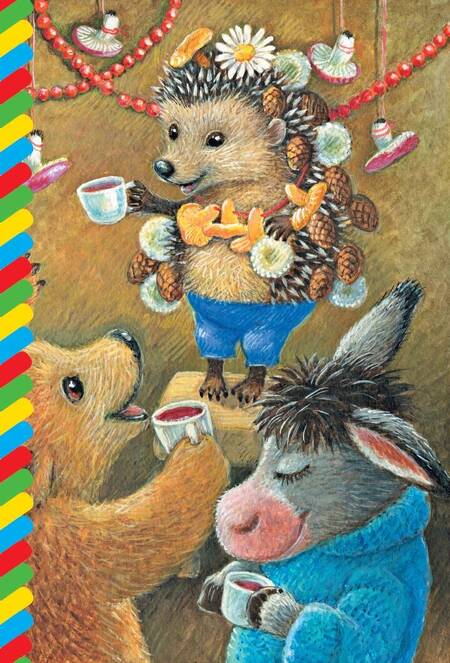 Фотография книги "Козлов: Как Ослик, Ежик и Медвежонок встречали Новый год"