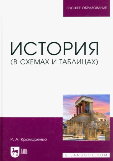 Обложка книги "Крамаренко: История. В схемах и таблицах. Учебное пособие для вузов"