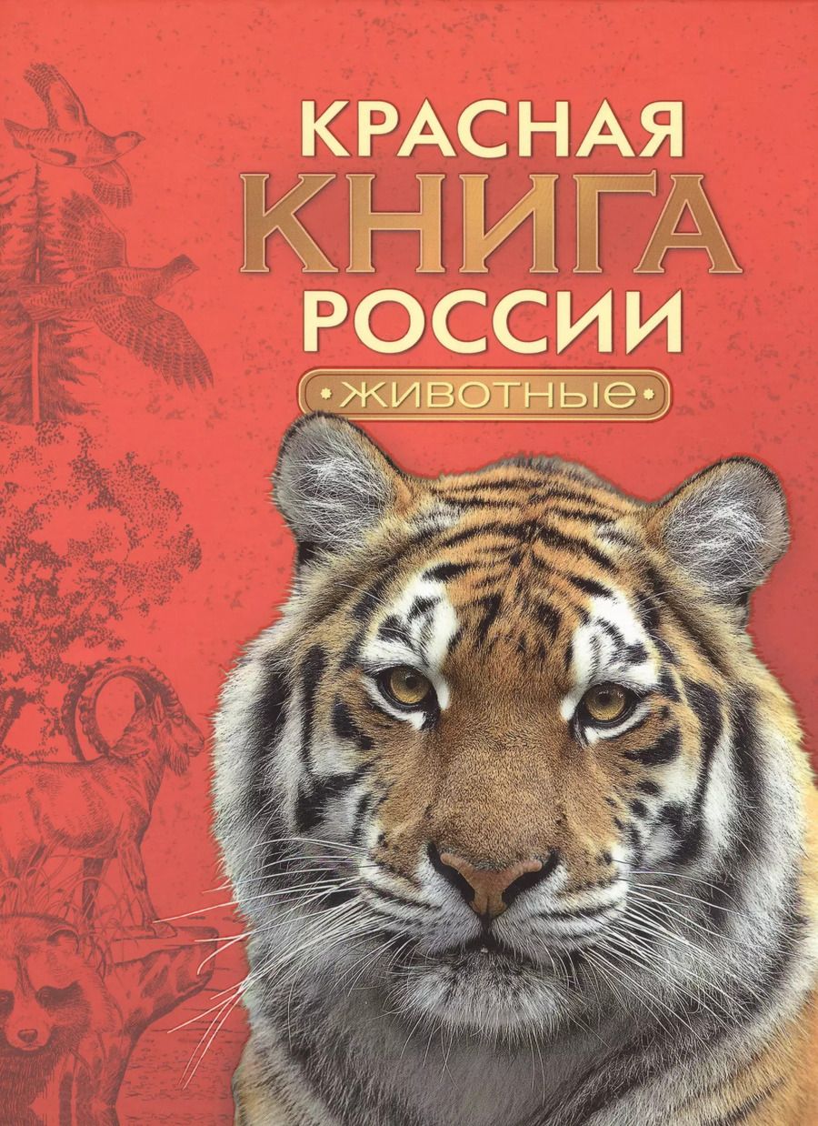 Обложка книги "Красная книга России. Животные"