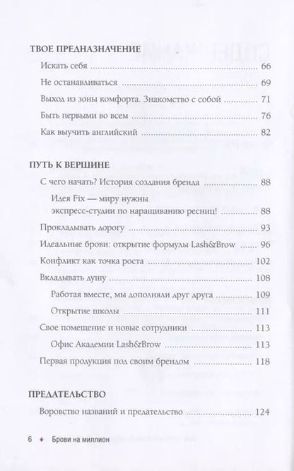 Фотография книги "Красноперова, Левчук: Брови на миллион. Как построить бизнес на красивом взгляде!?"