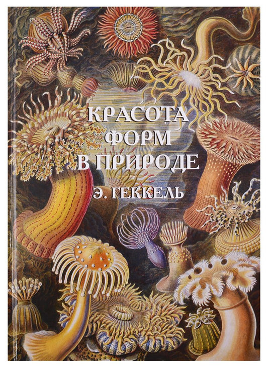 Обложка книги "Красота форм в природе. Э. Геккель"