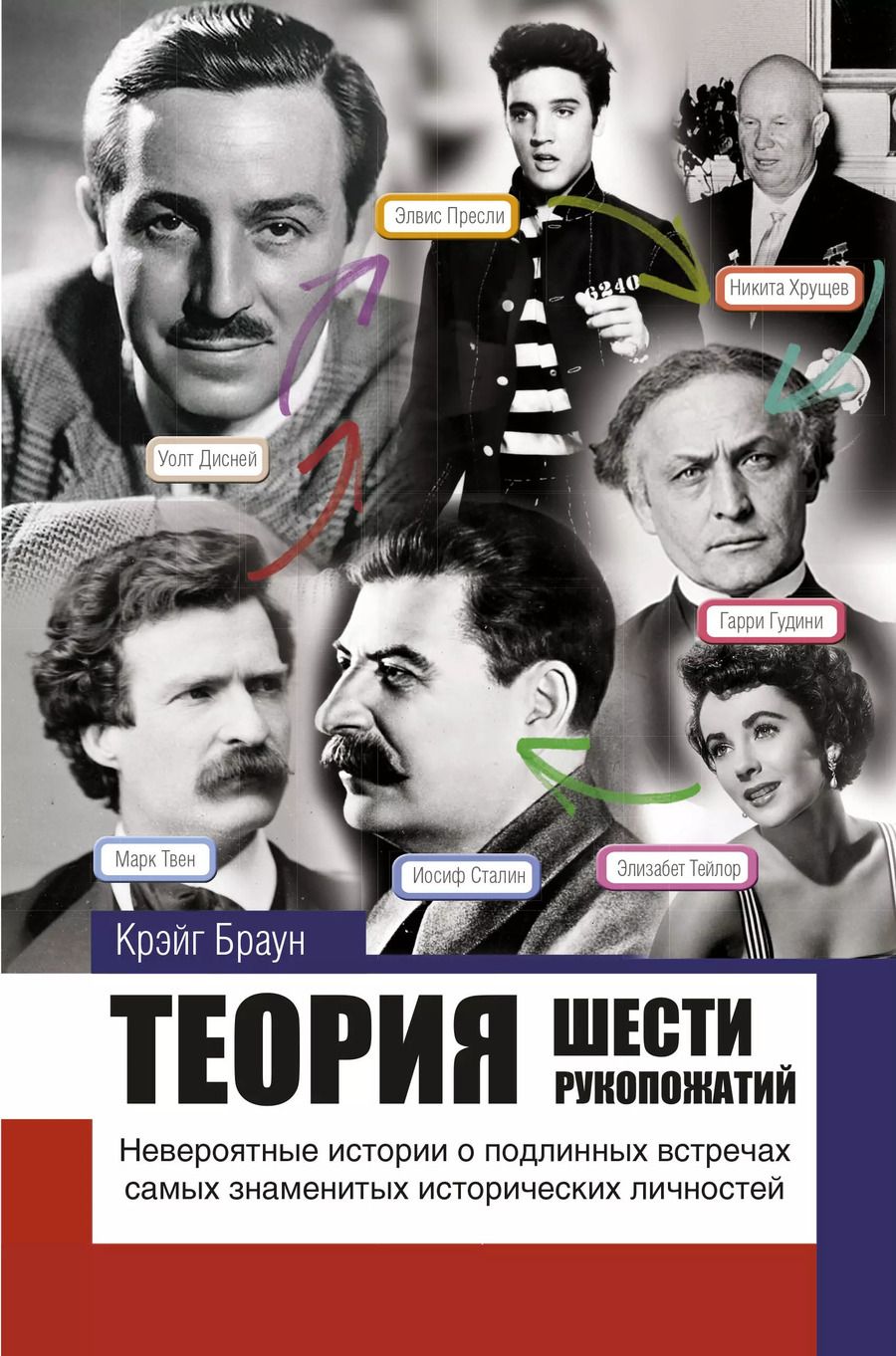 Обложка книги "Крэйг Браун: Теория шести рукопожатий"
