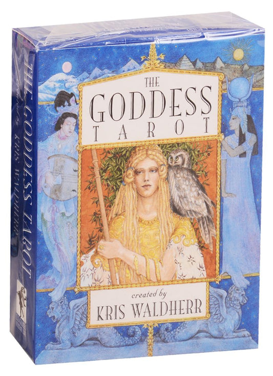 Обложка книги "Крис Уолдгер: Goddess Tarot (78 карт + иллюстрация)"