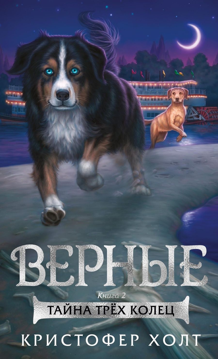 Обложка книги "Кристофер Холт: Верные. Книга 2. Тайна трех колец"