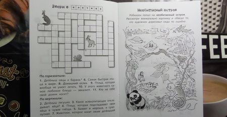 Фотография книги "Кроссворды и головоломки для школьников. Развиваем память и внимание. Выпуск 1"