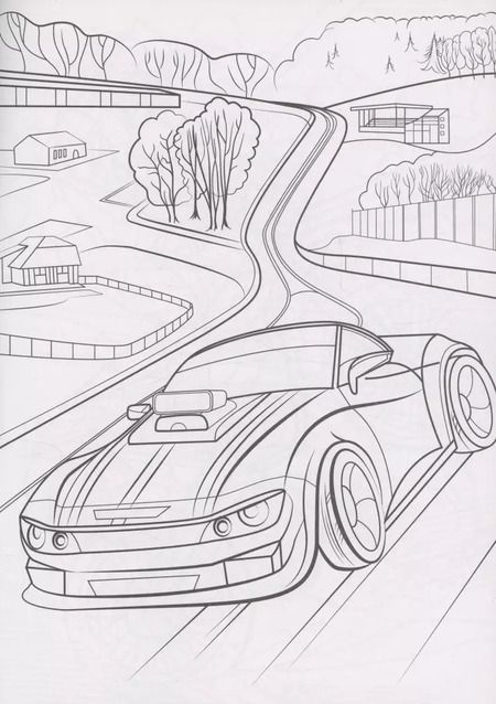 Фотография книги "Крутые раскраски. Гонки"