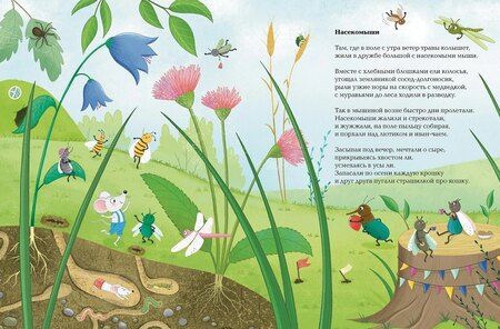 Фотография книги "Ксения Коскина: Насекомыши. Стихи про насекомых и мышей"