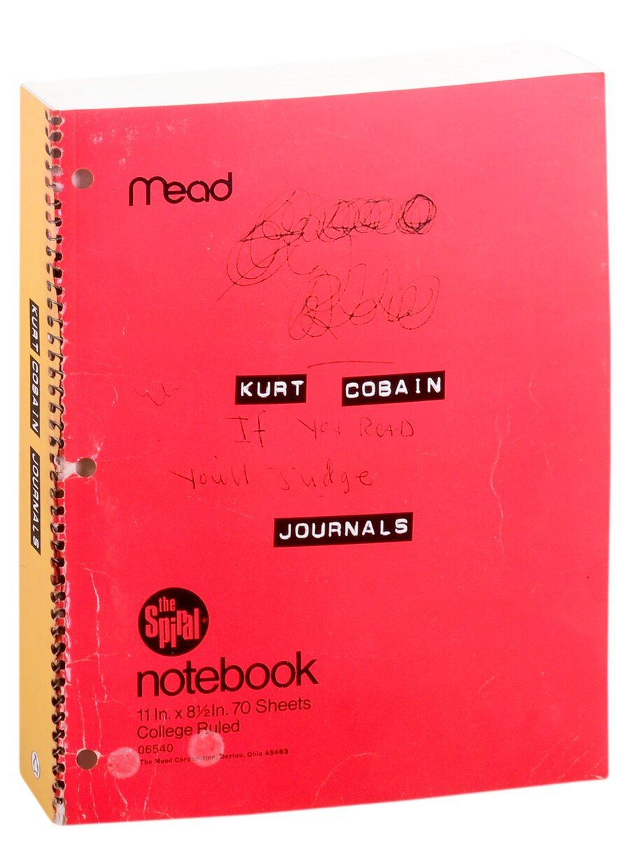 Обложка книги "Kurt Cobain. Journals"
