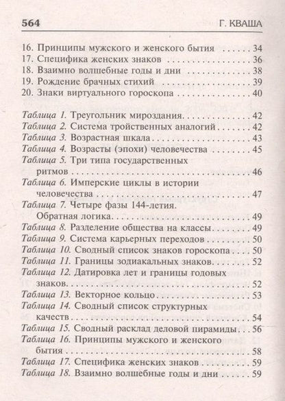Фотография книги "Кваша: Структурный гороскоп в вопросах и ответах"